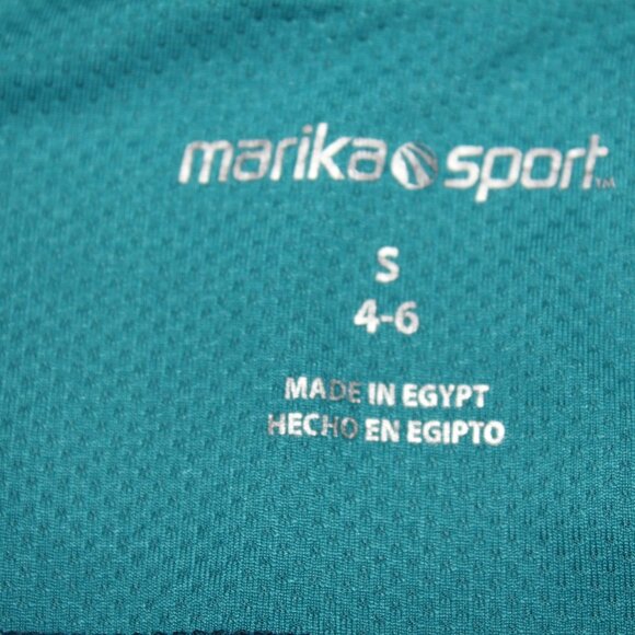 Teal Markia Sport Capris Size Small New - Picture 3 of 5